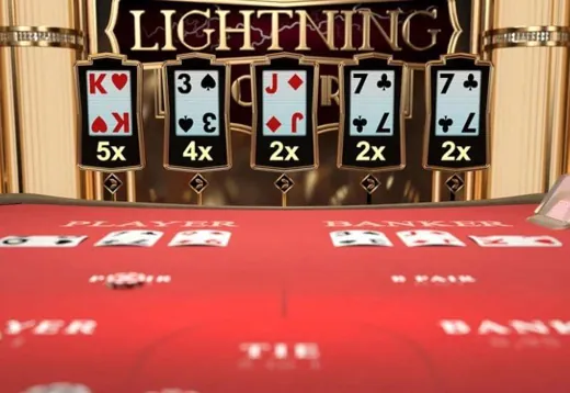 Lightning Baccarat